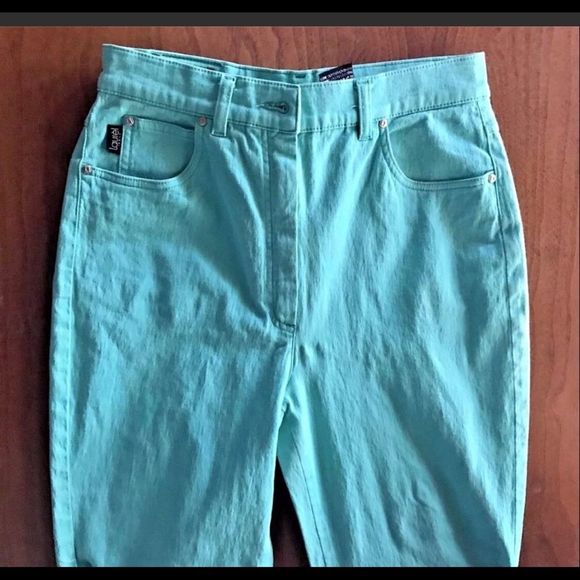 Laurel Escada Jeans Italian size 40 Light Green 4 - Picture 3 of 8